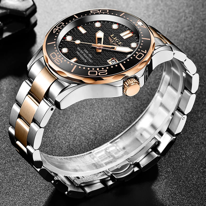 LIGE 8936 | Reloj de Cuarzo para Hombre Deportivo y Elegante