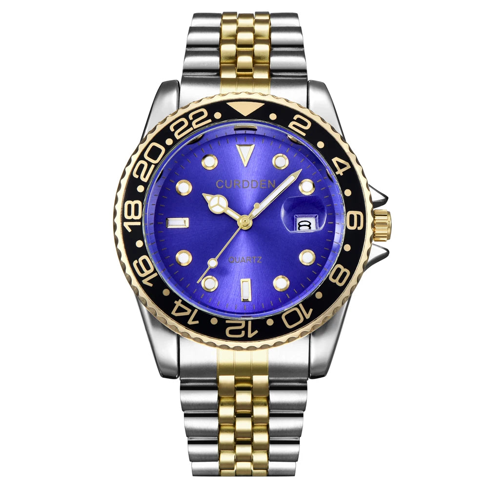 CURDDEN 6582 | Reloj de Cuarzo para Hombre Minimalista