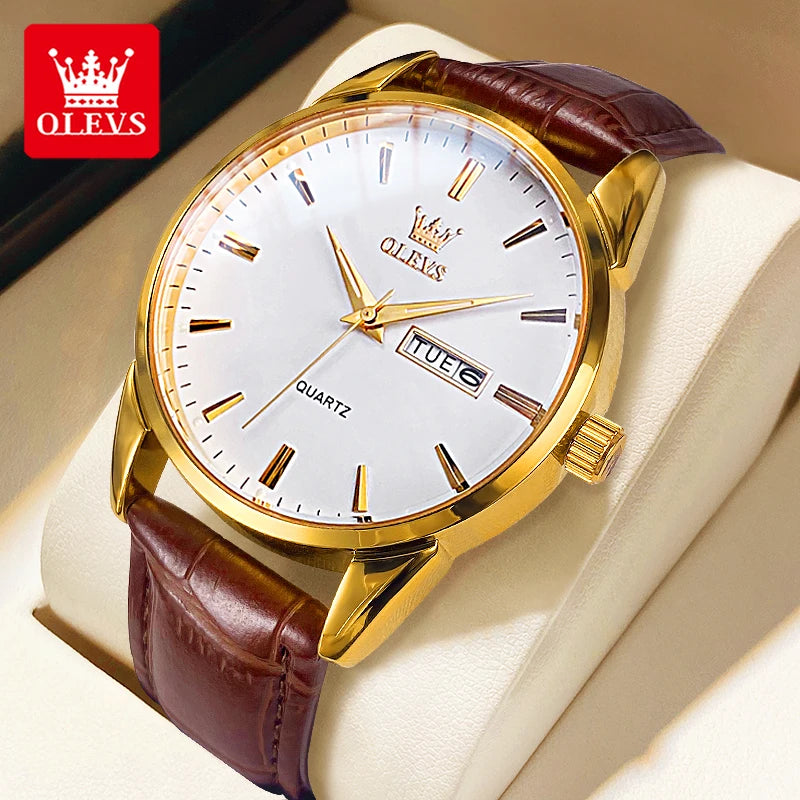 OLEVS 6898 | Reloj de Cuarzo para Hombre Ultrafino