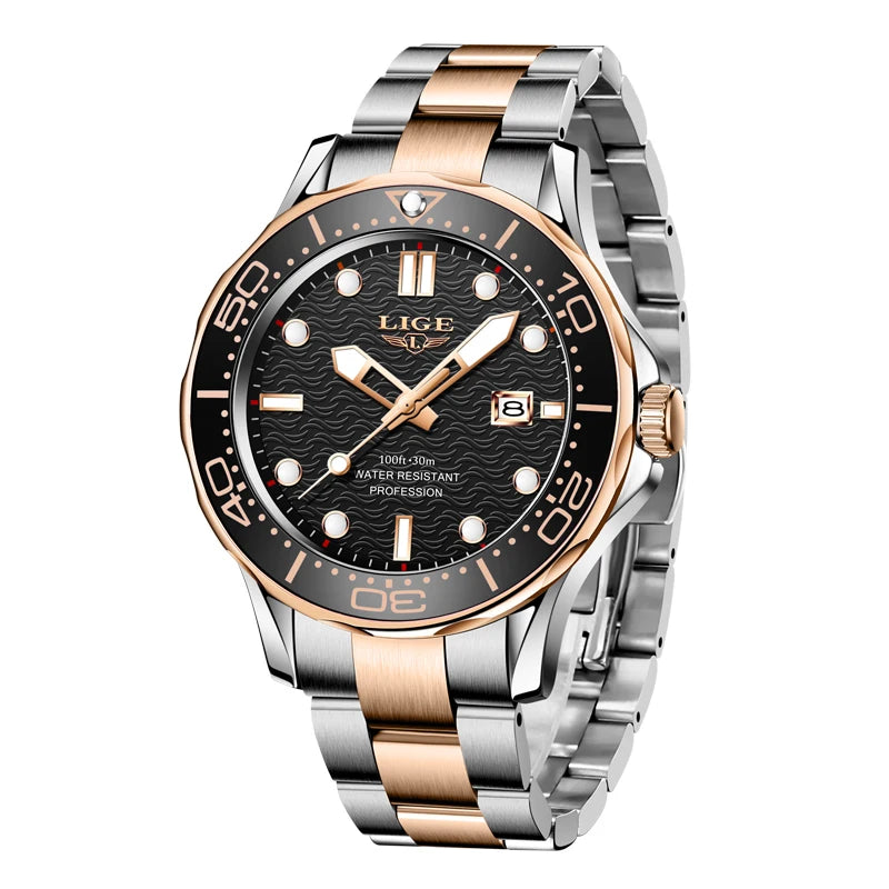 LIGE 8936 | Reloj de Cuarzo para Hombre Deportivo y Elegante