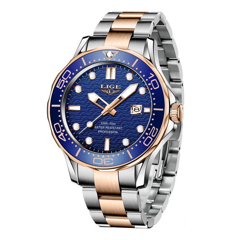 LIGE 8936 | Reloj de Cuarzo para Hombre Deportivo y Elegante