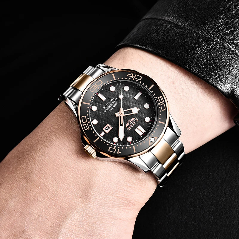 LIGE 8936 | Reloj de Cuarzo para Hombre Deportivo y Elegante