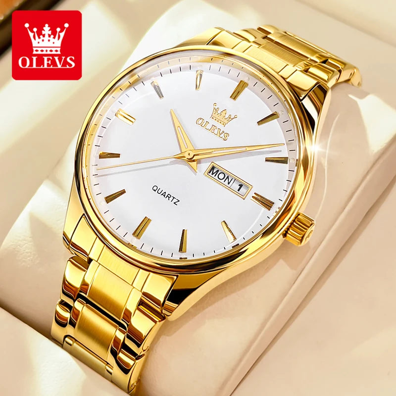 OLEVS 6898 | Reloj de Cuarzo para Hombre Ultrafino