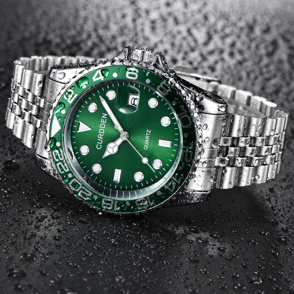 CURDDEN 6582 | Reloj de Cuarzo para Hombre Minimalista