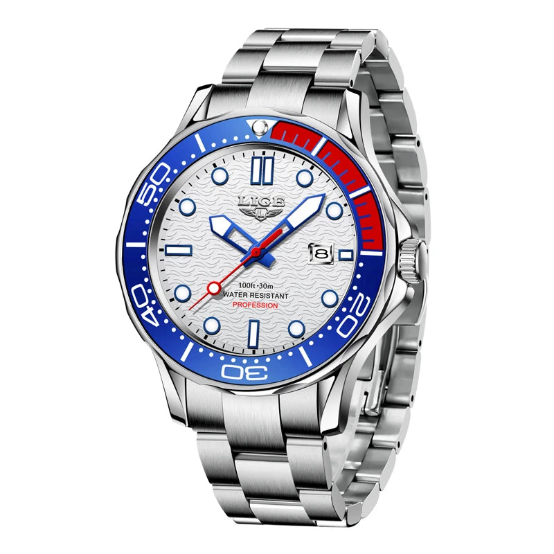 LIGE 8936 | Reloj de Cuarzo para Hombre Deportivo y Elegante