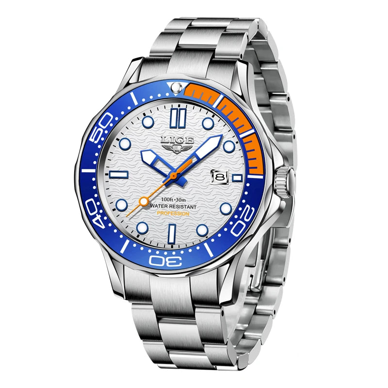 LIGE 8936 | Reloj de Cuarzo para Hombre Deportivo y Elegante